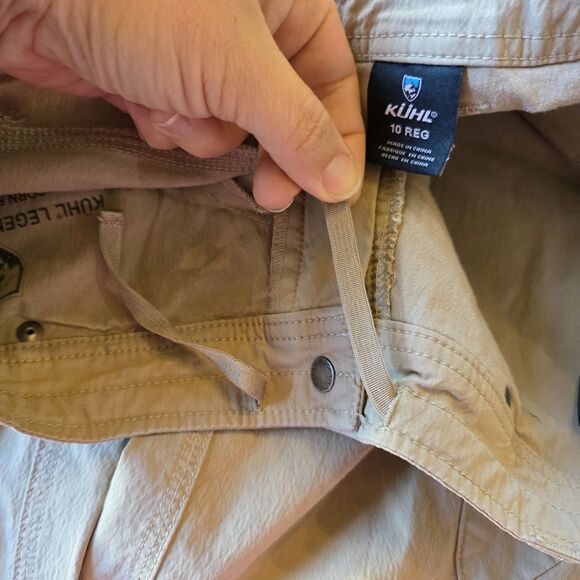 Kuhl Legendary Straight Leg Roll Up Light Weight Oyster Pant Women's 10 Regular - Picture 6 of 7